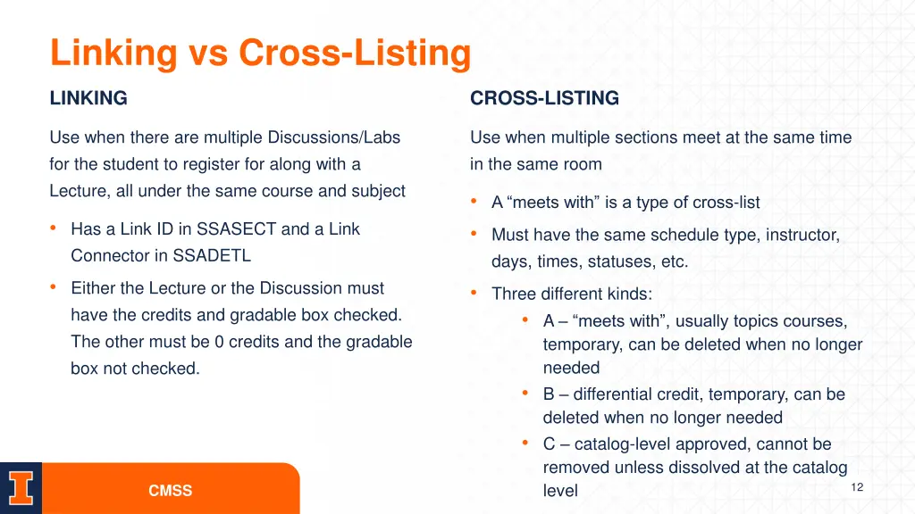 linking vs cross listing