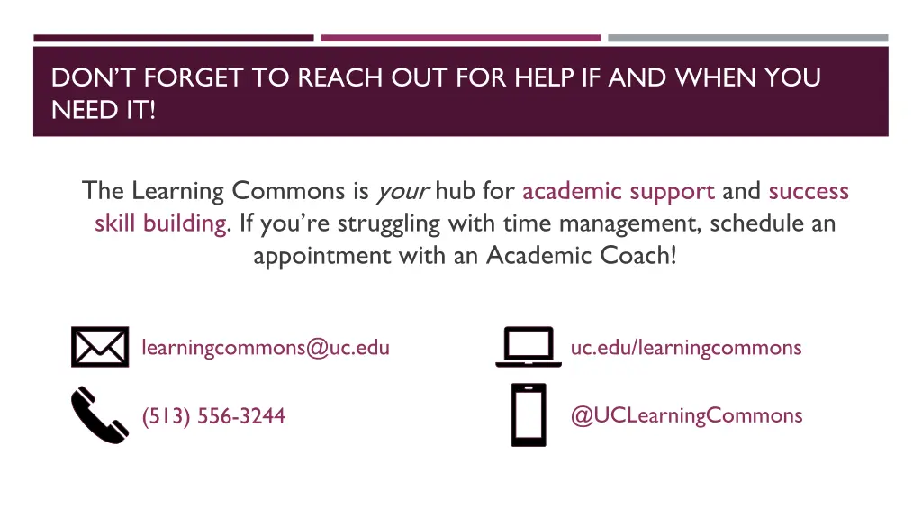 don t forget to reach out for help if and when