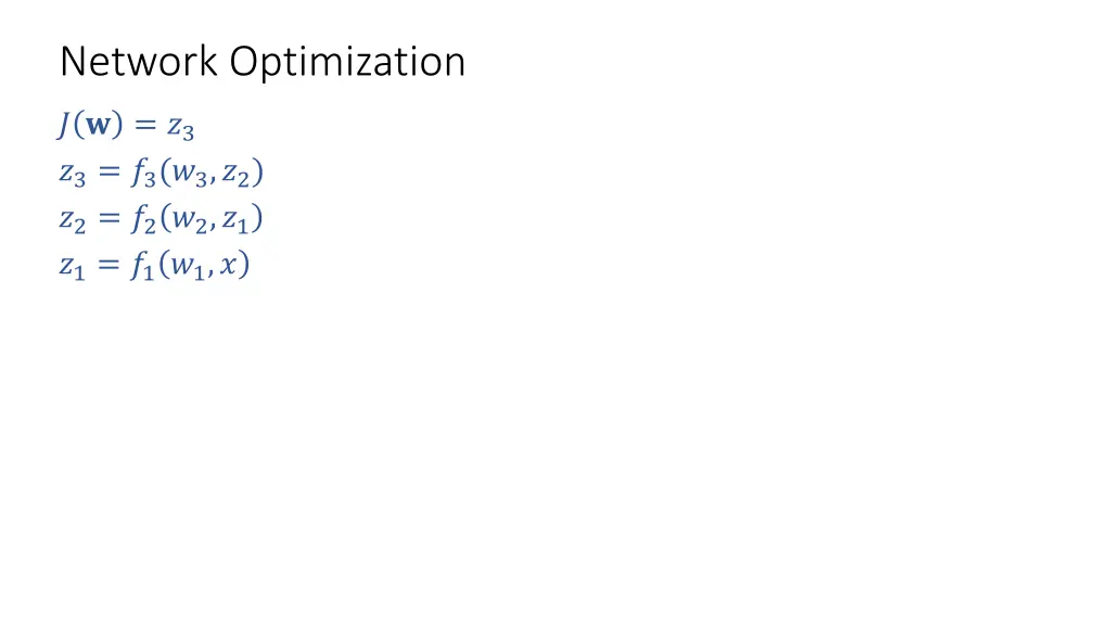 network optimization 1