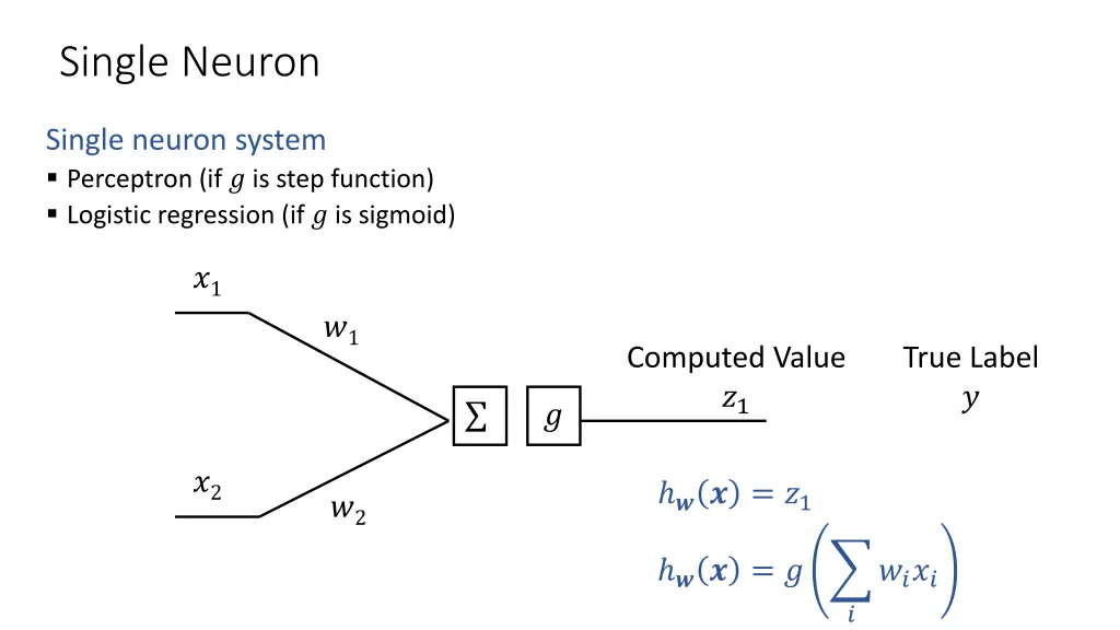 single neuron