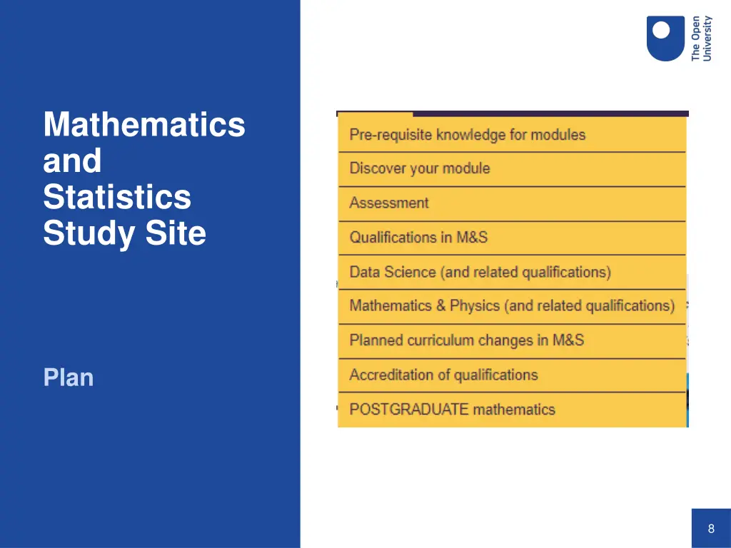 mathematics and statistics study site 2