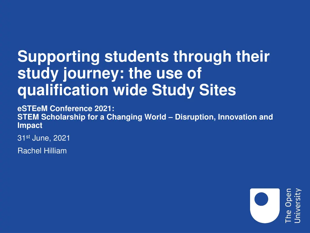 supporting students through their study journey