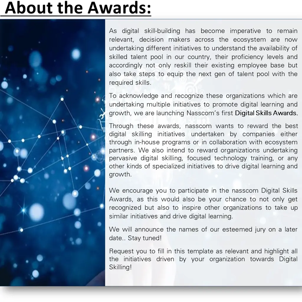 about the awards