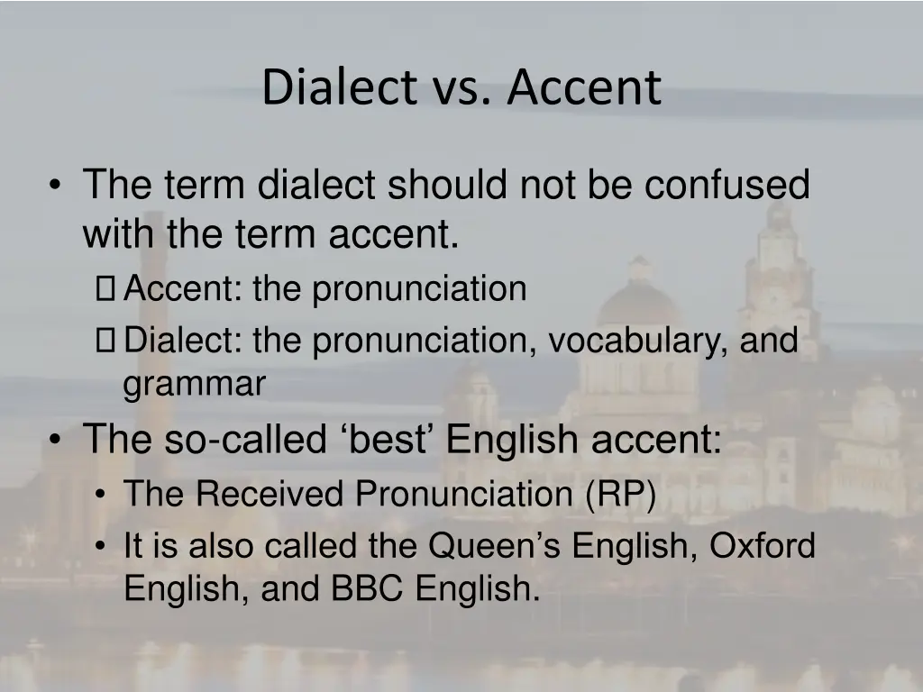 dialect vs accent