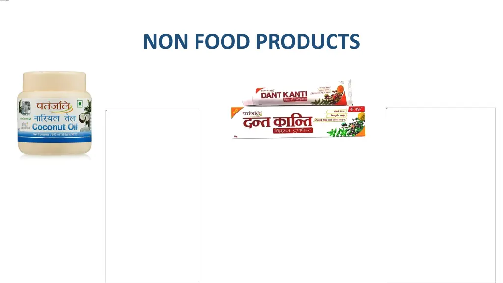 non food products