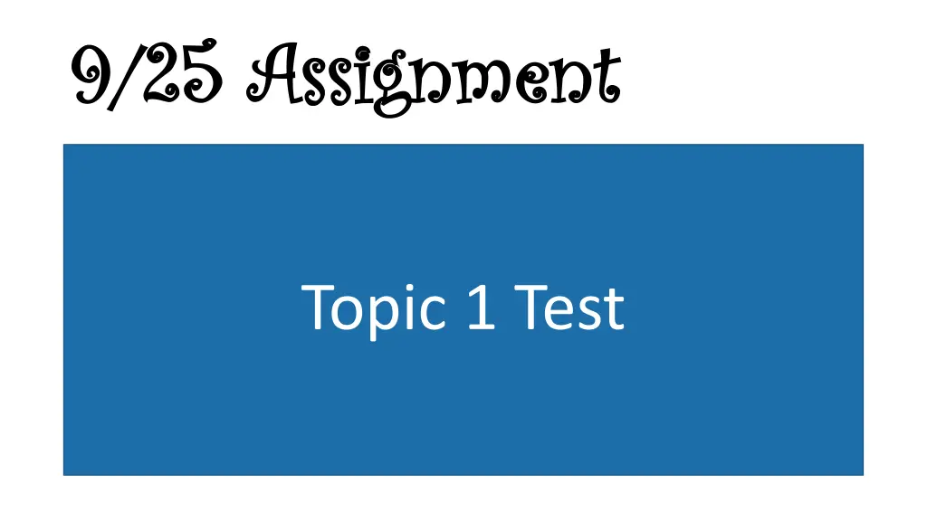 9 25 assignment 9 25 assignment