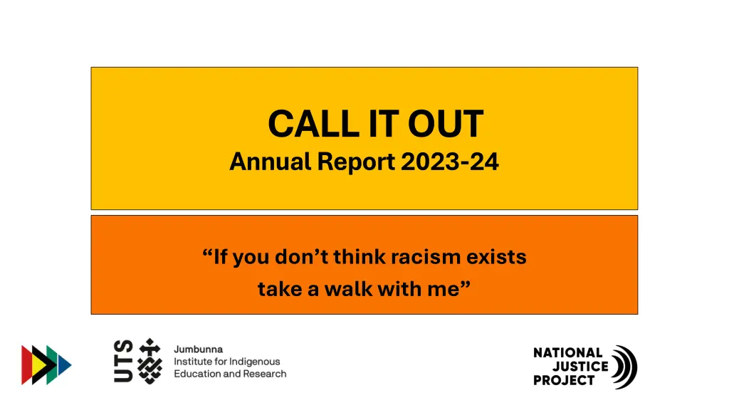 call it out annual report 2023 24