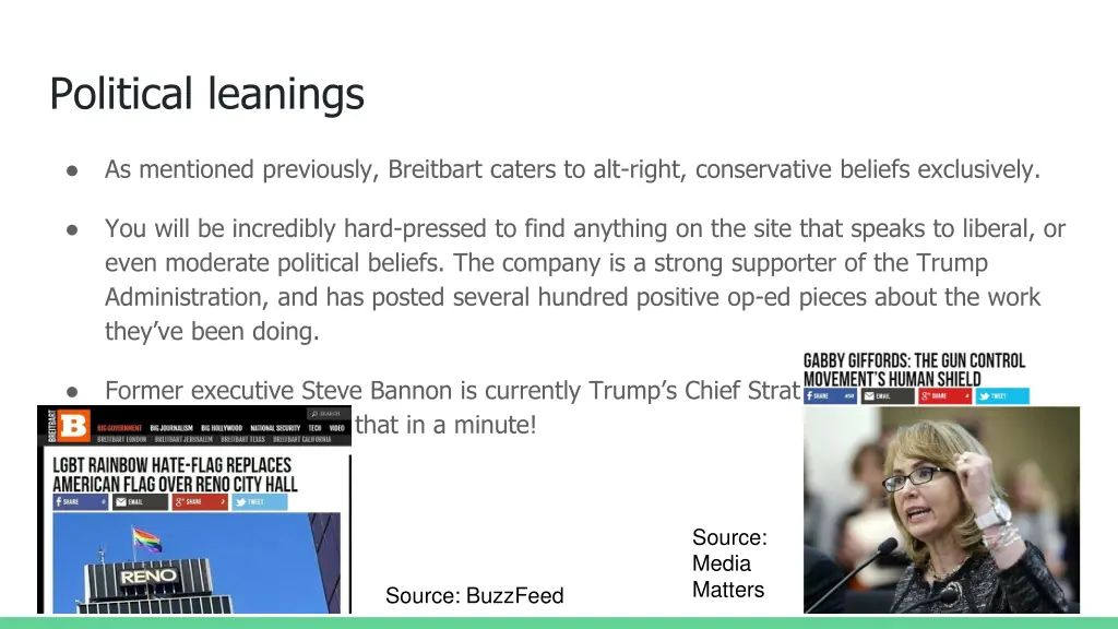 political leanings