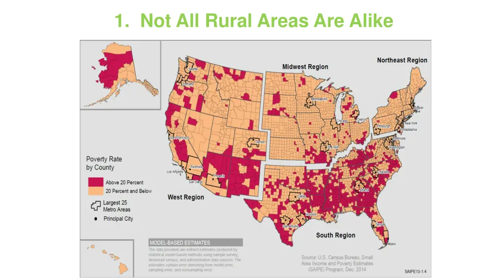 1 not all rural areas are alike