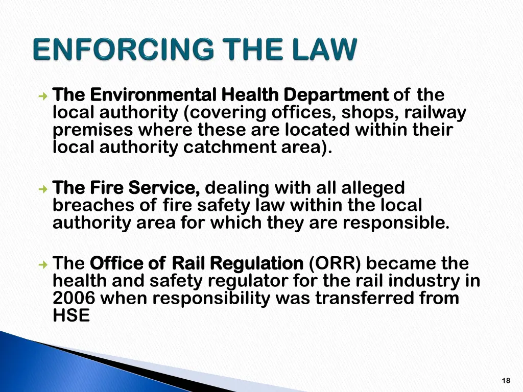 the environmental health department