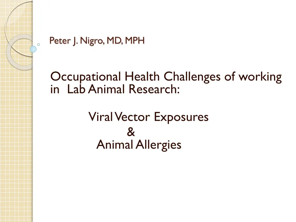 peter j nigro md mph