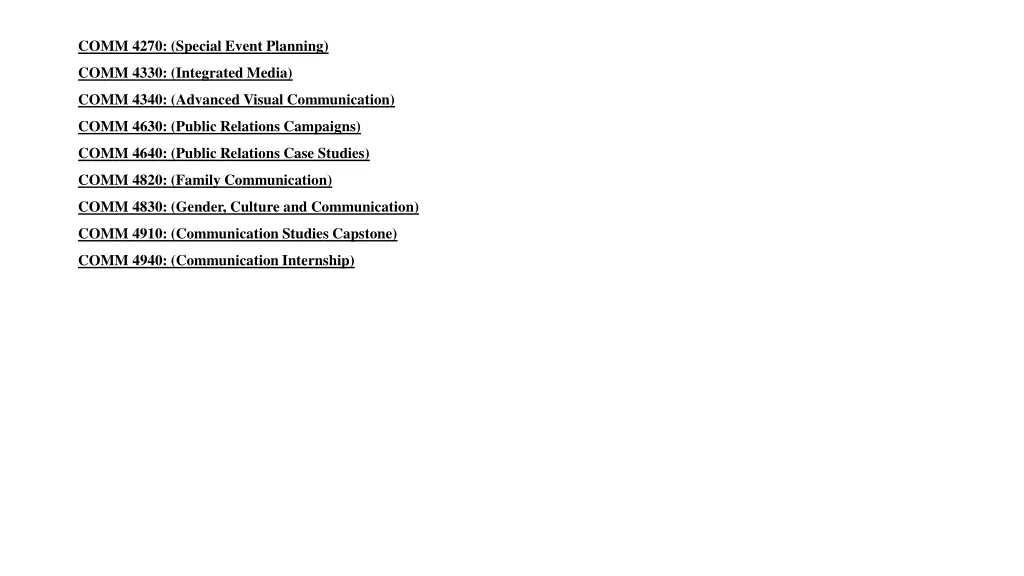 comm 4270 special event planning