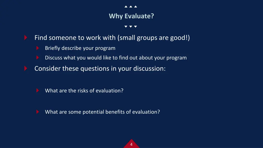 why evaluate