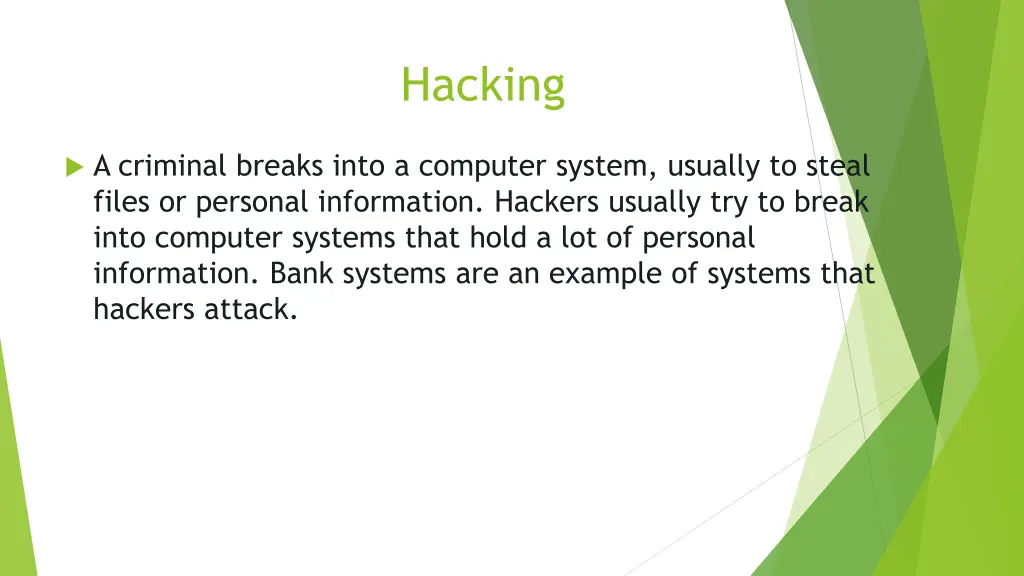 hacking