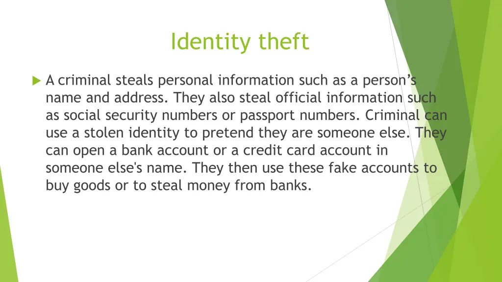 identity theft