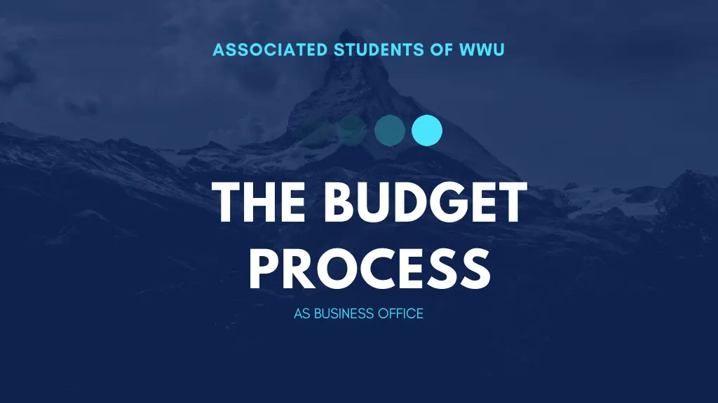 the budget process