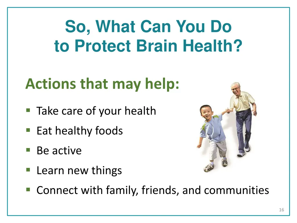 so what can you do to protect brain health