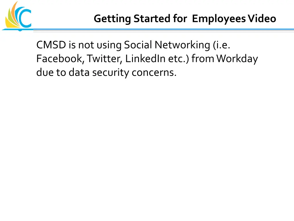 getting started for employees video 1