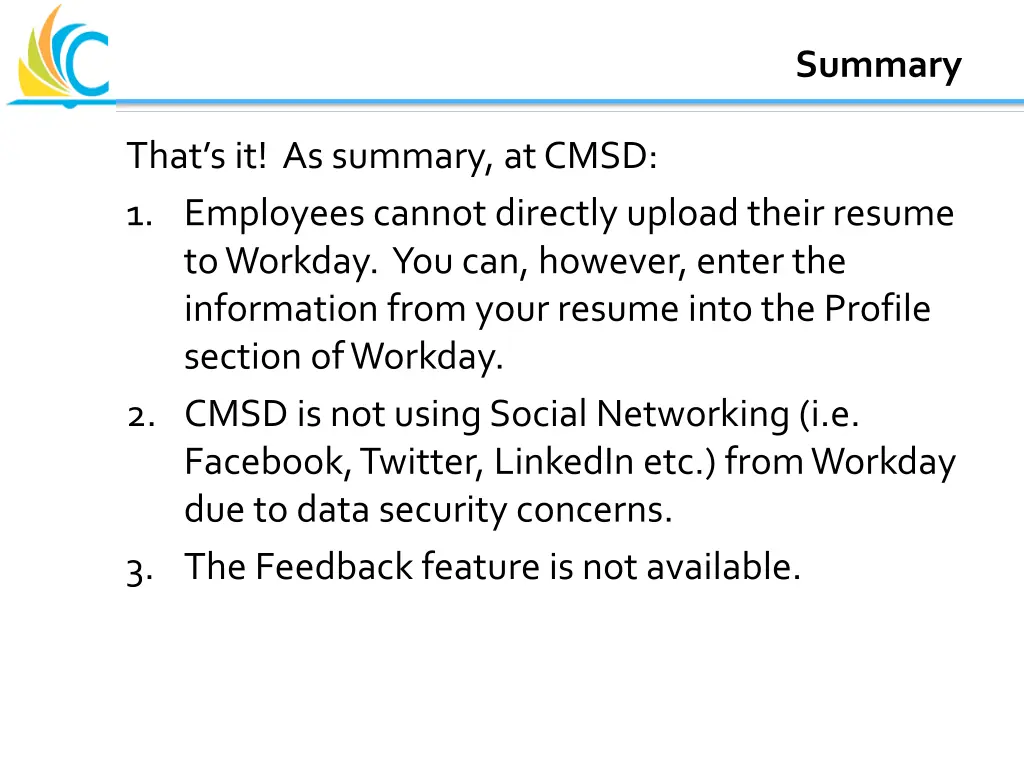 summary