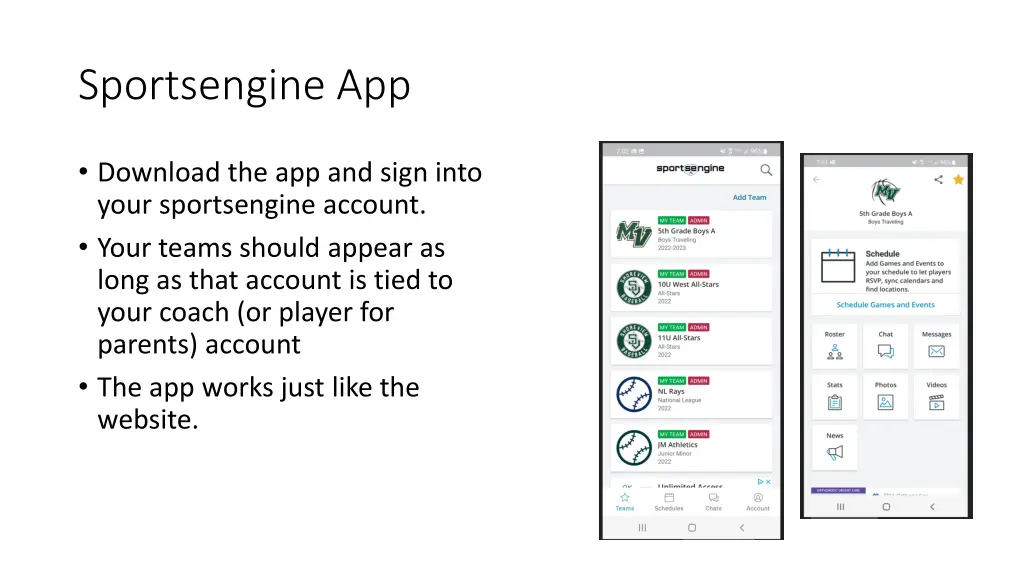 sportsengine app