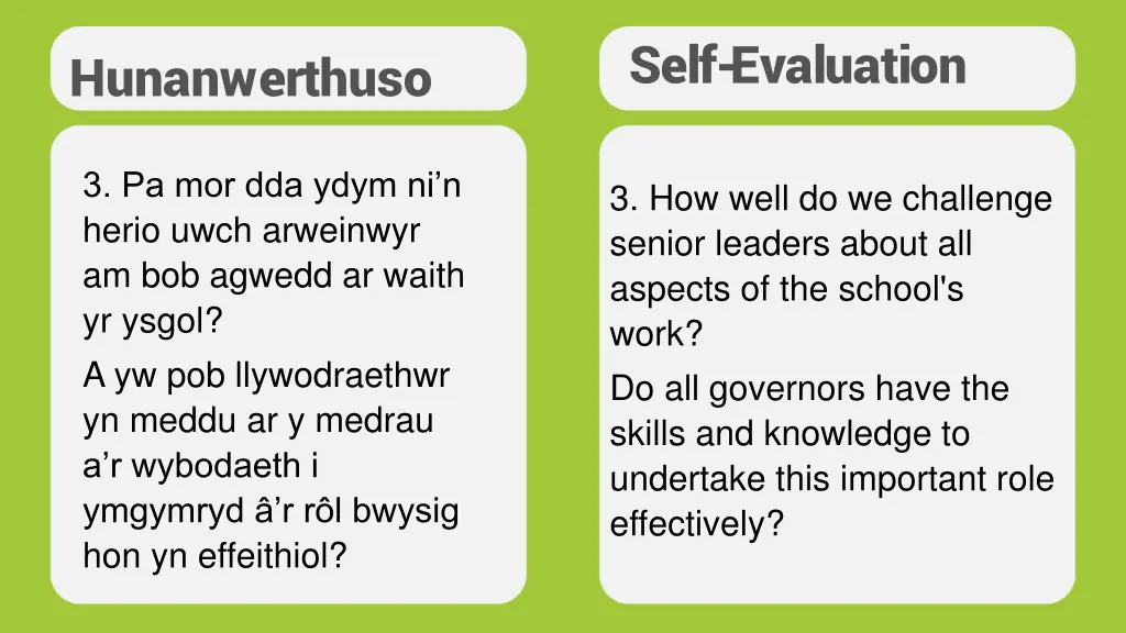 self evaluation 2
