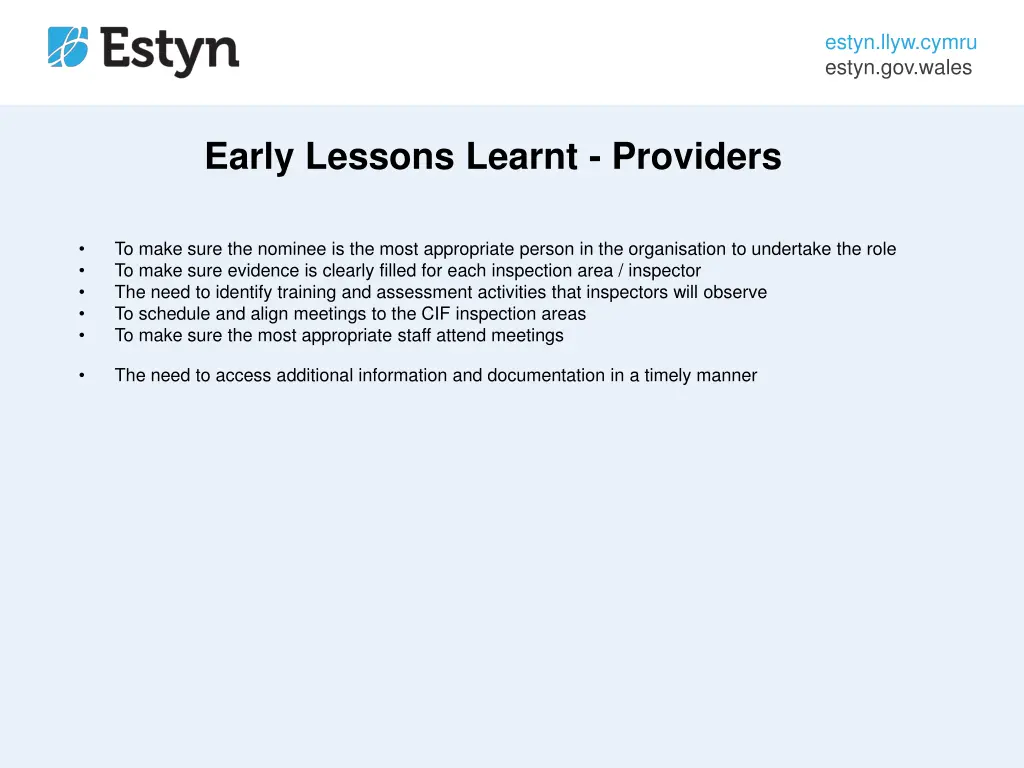 estyn llyw cymru estyn gov wales 10