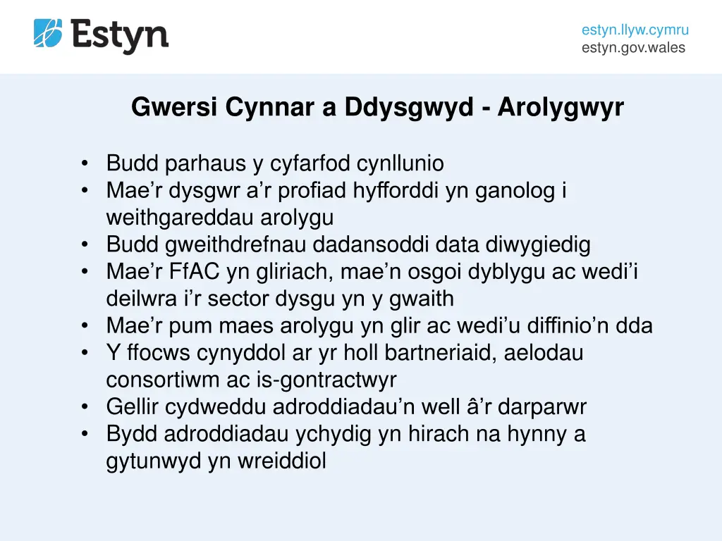 estyn llyw cymru estyn gov wales 7