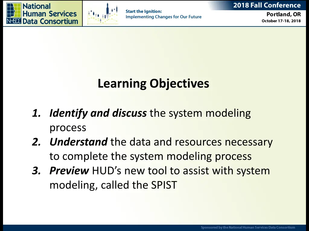 learning objectives
