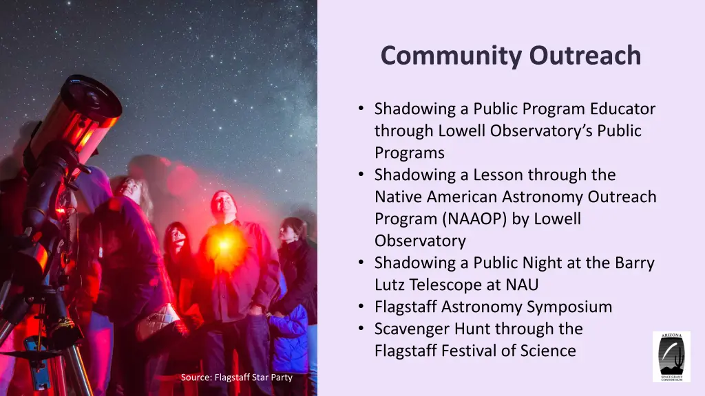 community outreach