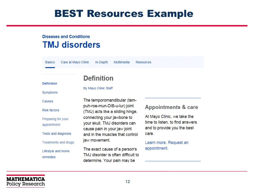 best resources example