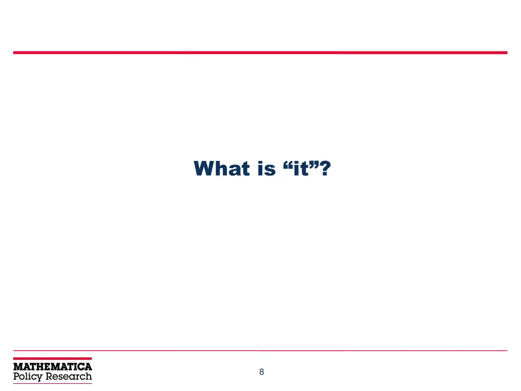 what is it