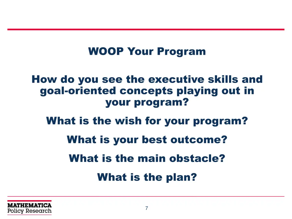 woop your program