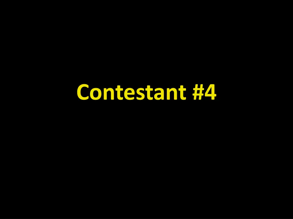 contestant 4