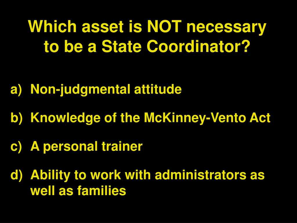which asset is not necessary to be a state