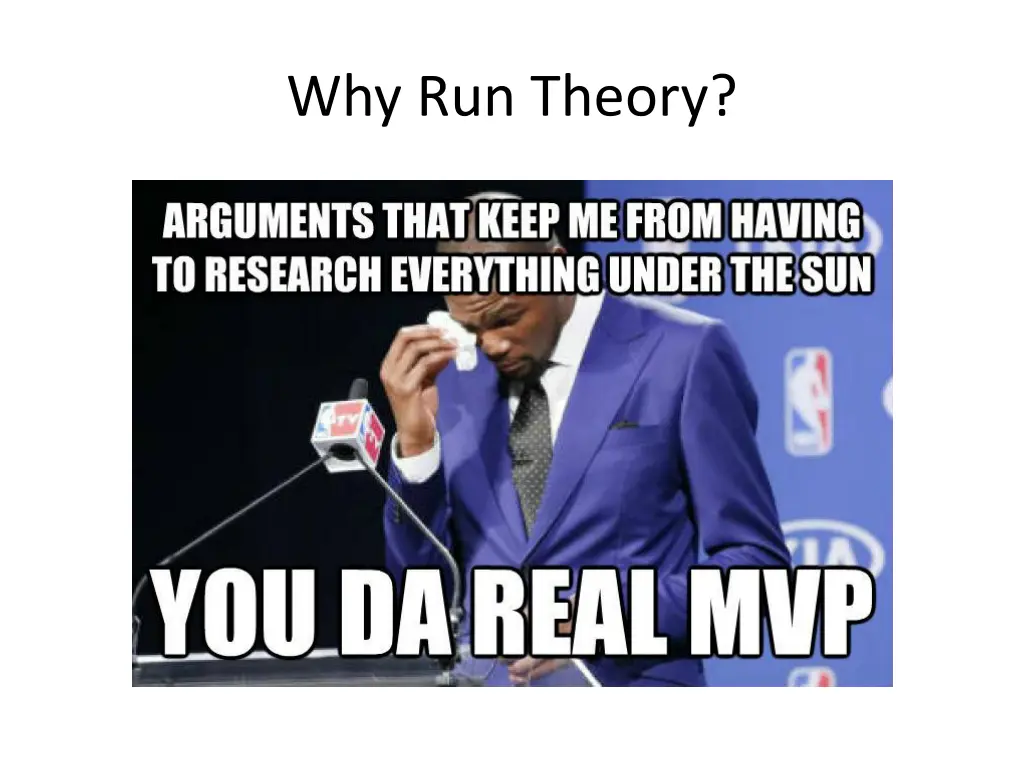 why run theory