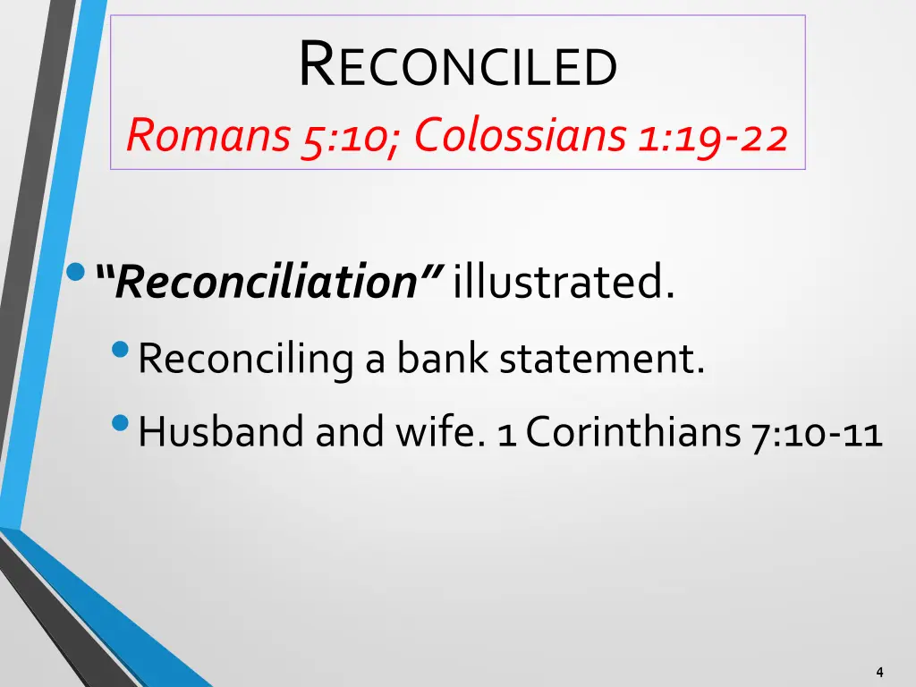 r econciled 1