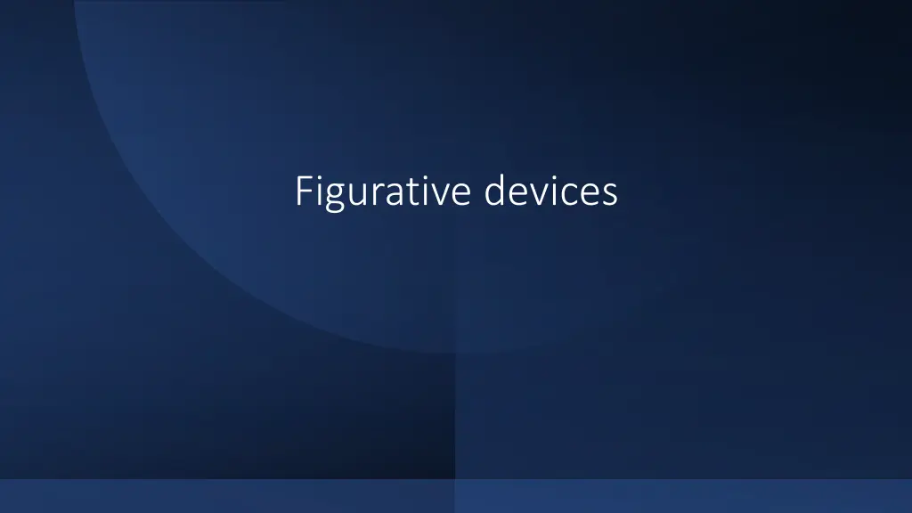 figurative devices