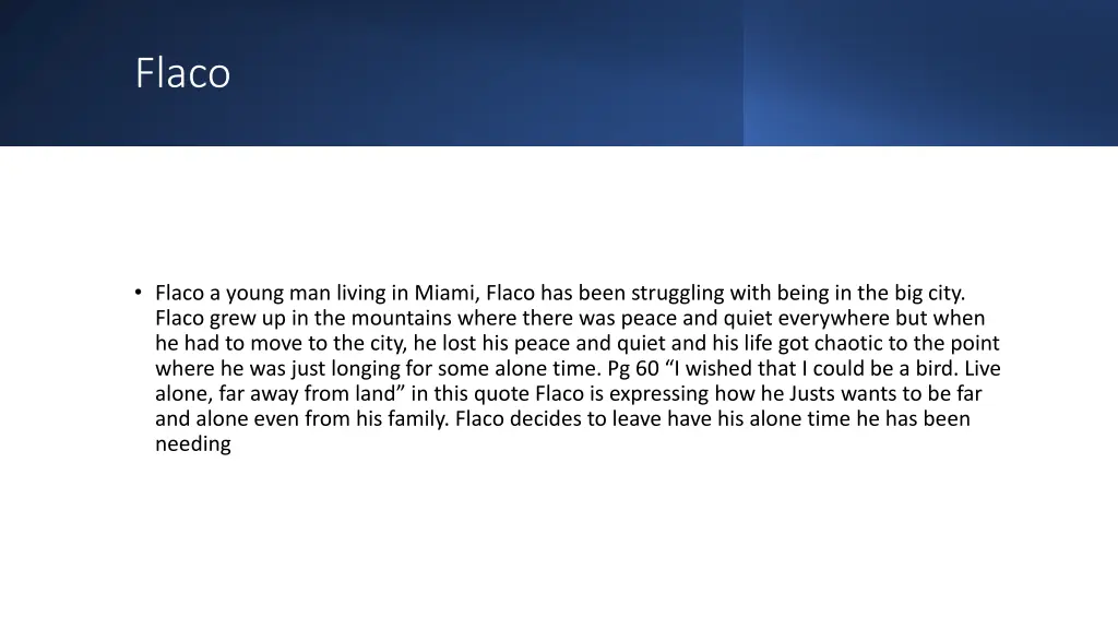 flaco