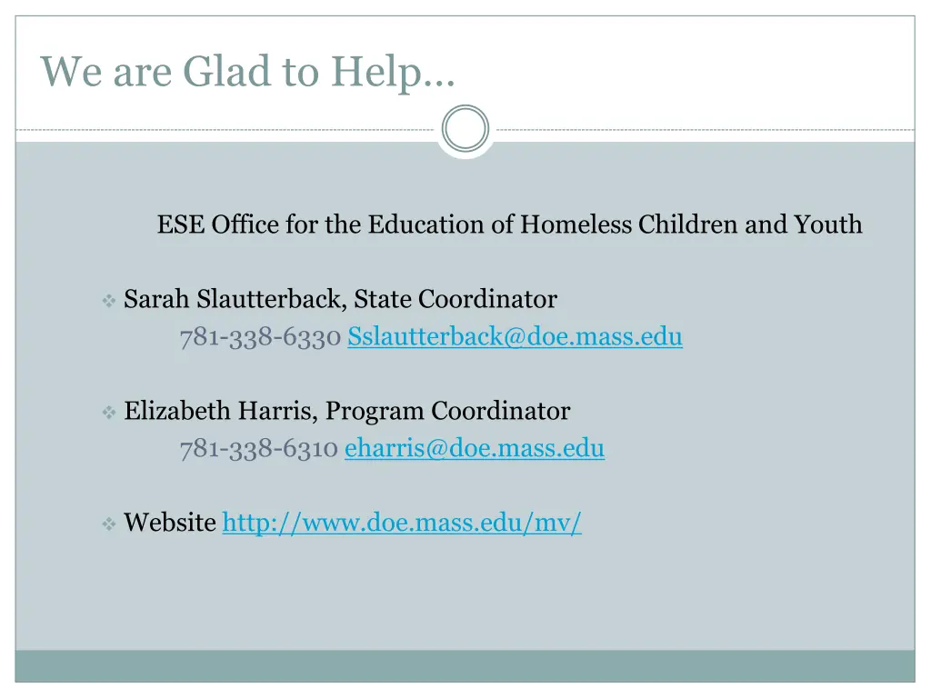 we are glad to help