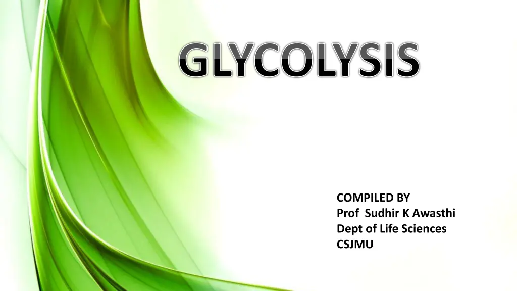 glycolysis