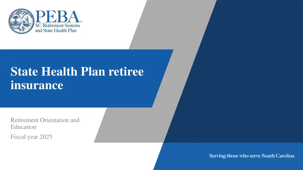 state health plan retiree insurance