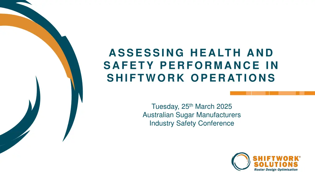 assessing health and safety performance