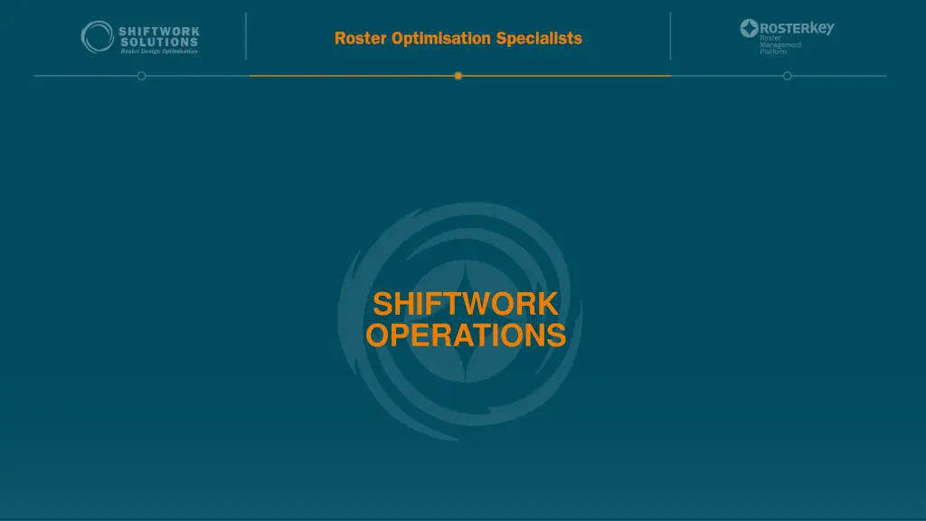 shiftwork operations