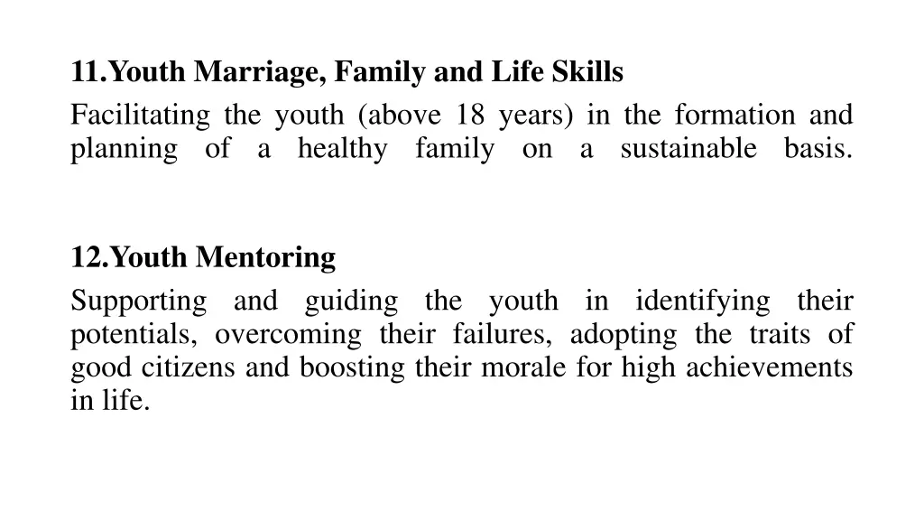 11 youth marriage family and life skills