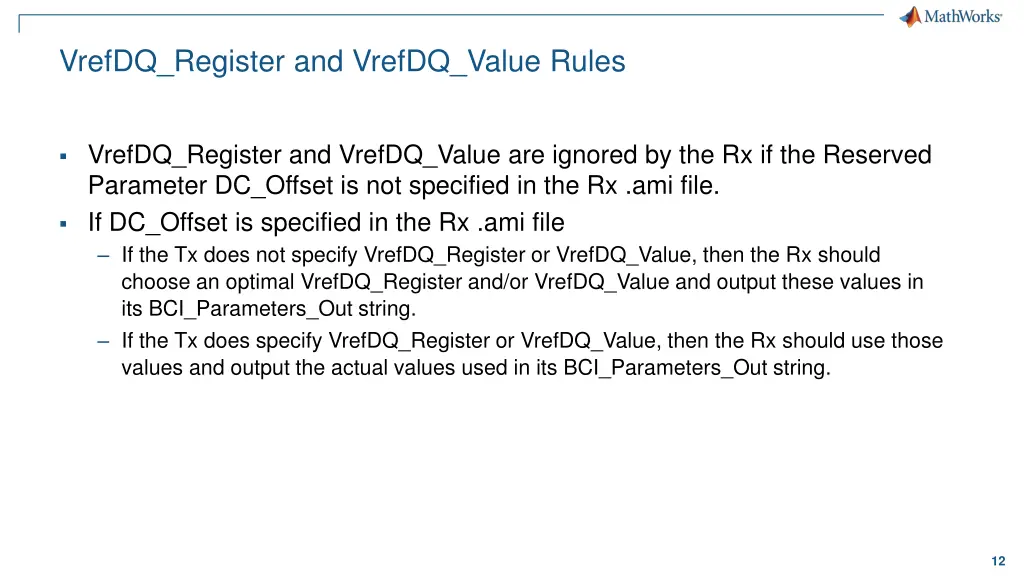 vrefdq register and vrefdq value rules