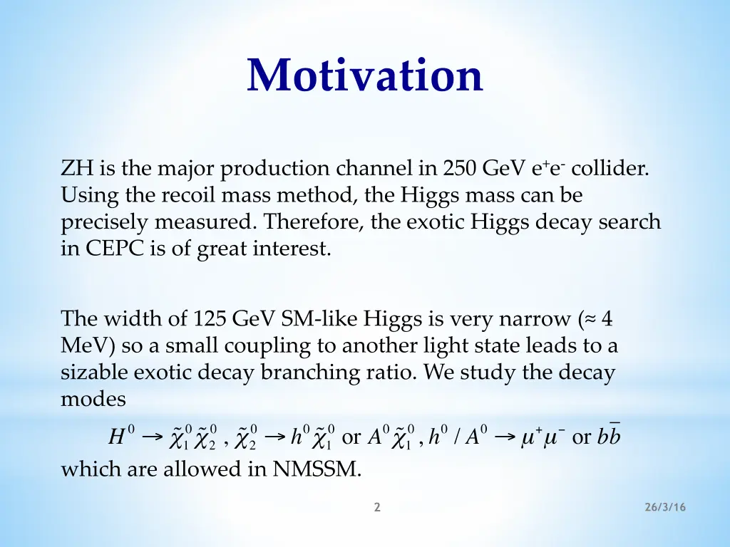 motivation