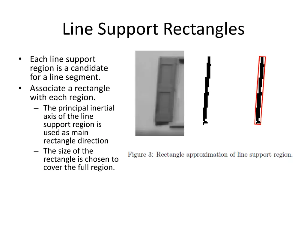 line support rectangles