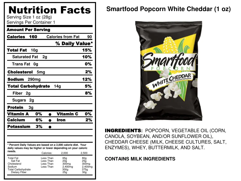 nutrition facts serving size 1 oz 28g servings 2