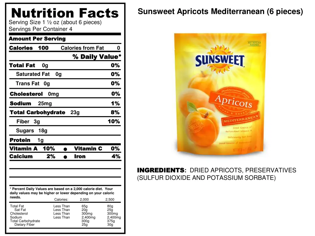 nutrition facts serving size 1 oz about 6 pieces