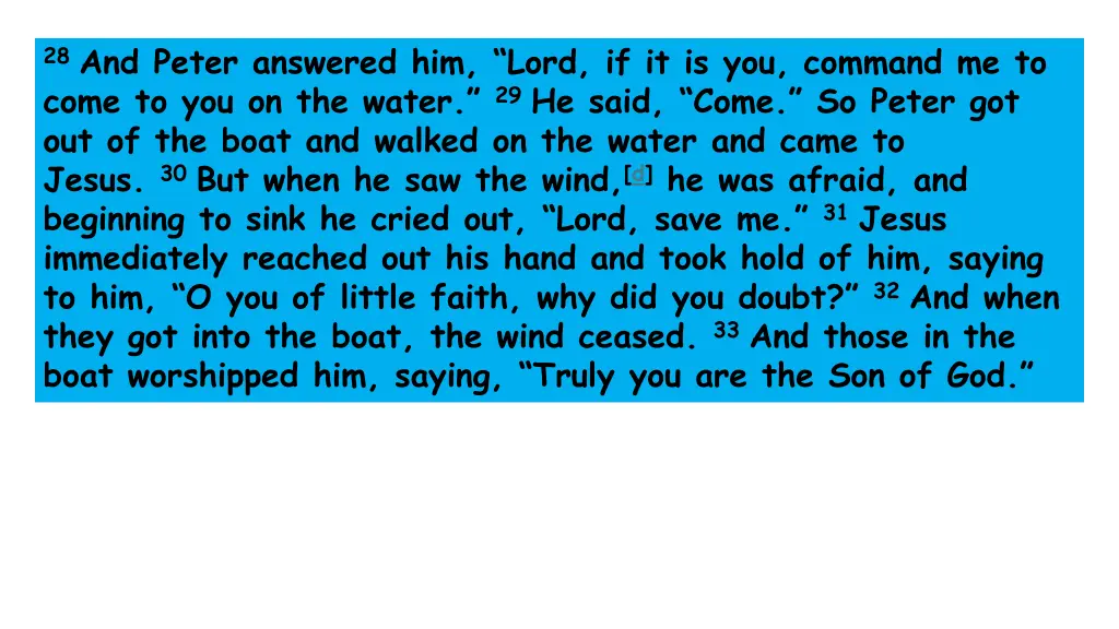 28 and peter answered him lord